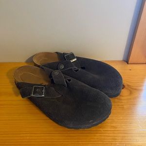 Birkenstock’s mule clog 41 gray black